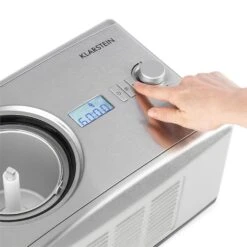 Yo & Yummy 2-in-1 Eiscremebereiter & Yoghurt Maker 150W 1,5l Edelstahl -Haushaltsgeräte Förderung 10031849 yy 0004 detail Klarstein Yo Yummy 2in1 Eiscremebereiter