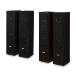 L766 3-Wege Bassreflex HiFi Boxen-Paar Walnuss -Haushaltsgeräte Förderung 10031886 yy 0007 variant auna L766 Standlautsprecher Paar 2x Box