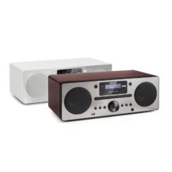 Harvard Micro-Stereoanlage DAB+ UKW-Tuner BT CD-Player USB-Charger -Haushaltsgeräte Förderung 10031949 yy 0010 variant auna Harvard Micro Stereoanlage walnuss