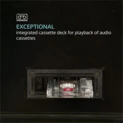 Belle Epoque 1908 Retro-Stereoanlage Plattenspieler USB CD MP3 -Haushaltsgeräte Förderung 10031957 yy 0006 logo auna Belle Epoque 1908 Retro Stereoanlage