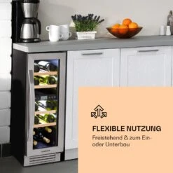 Vinovilla 17 Built-In Duo Weinkühlschrank 2 Zonen 53l 17 Fl. Glastür -Haushaltsgeräte Förderung 10032030 de 0002 logo