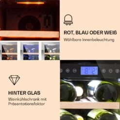 Vinovilla 17 Built-In Duo Weinkühlschrank 2 Zonen 53l 17 Fl. Glastür -Haushaltsgeräte Förderung 10032030 de 0003 logo