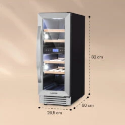 Vinovilla 17 Built-In Duo Weinkühlschrank 2 Zonen 53l 17 Fl. Glastür -Haushaltsgeräte Förderung 10032030 yy 0007 logo