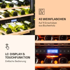 Vinovilla 43 Built-In Duo Weinkühlschrank 2 Zonen 129l 43 Fl Glastür 14 Vinovilla 43 Built-In Duo Weinkühlschrank 2 Zonen 129l 43 Fl Glastür -Haushaltsgeräte Förderung 10032031 de 0005 logo