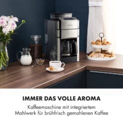 Aromatica X Kaffeemaschine Mahlwerk Glaskanne Aroma+ Edelstahl -Haushaltsgeräte Förderung 10032102 de 0002 logo