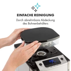 Aromatica X Kaffeemaschine Mahlwerk Glaskanne Aroma+ Edelstahl -Haushaltsgeräte Förderung 10032102 de 0005 logo