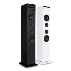 Karaboom CD Karaoke-Anlage Bluetooth MP3 USB-Charger Mikrofon FB Schwarz -Haushaltsgeräte Förderung 10032105 yy 0011 variant auna Karaboom CD Karaoke Turm schwarz