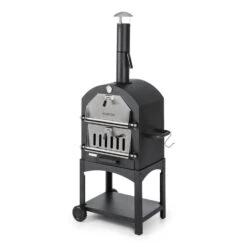 Pizzaiolo Perfetto Pizzaofen 30,5x30,5cm Echtstein 1,2mm Stahl Mobil -Haushaltsgeräte Förderung 10032130 yy 0011 titel pizzaiolo perfet pizzaofen