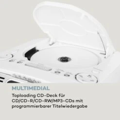 Dreamee DAB+ Radiowecker CD-Player DAB+/UKW CD-R/RW/MP3 AUX Retro -Haushaltsgeräte Förderung 10032295 de 0004 logo
