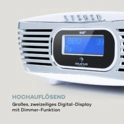 Dreamee DAB+ Radiowecker CD-Player DAB+/UKW CD-R/RW/MP3 AUX Retro -Haushaltsgeräte Förderung 10032295 de 0005 logo