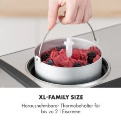 Dolce Bacio Eiscremebereiter Kompressor 2l LCD-Display Touch Edelstahl -Haushaltsgeräte Förderung 10032322 de 0004 logo