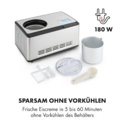 Dolce Bacio Eiscremebereiter Kompressor 2l LCD-Display Touch Edelstahl -Haushaltsgeräte Förderung 10032322 de 0005 logo