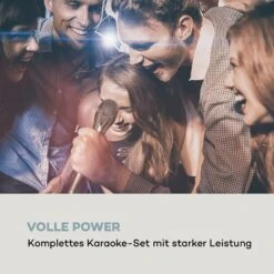Karaoke Star 3 Karaoke-Set 2x75 Wmax. BT USB-Port Line-In 2 X Mikro -Haushaltsgeräte Förderung 10032441 de 0002 logo