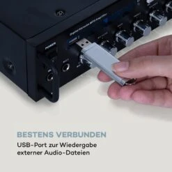 Karaoke Star 3 Karaoke-Set 2x75 Wmax. BT USB-Port Line-In 2 X Mikro -Haushaltsgeräte Förderung 10032441 de 0005 logo