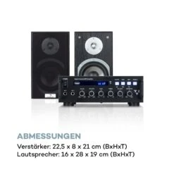 Karaoke Star 3 Karaoke-Set 2x75 Wmax. BT USB-Port Line-In 2 X Mikro -Haushaltsgeräte Förderung 10032441 de 0008 logo