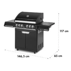 Highgrade 4 IB Gasgrill 6 Brenner 19,8 KW 71x46cm Grill Edelstahl -Haushaltsgeräte Förderung 10032580 yy 0011 logo