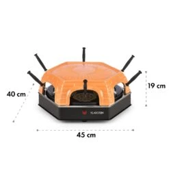 Capricciosa Pizzaofen 1500W Abdeckung Aus Terracotta Warmhaltefunktion -Haushaltsgeräte Förderung 10032597 yy 0009 logo