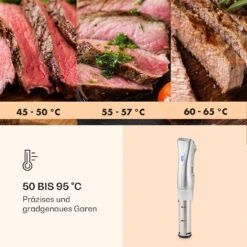 Quickstick Sous Vide Garer Thermostat: 50-95 °C Für 20 L Edelstahl -Haushaltsgeräte Förderung 10032670 de 0003 logo