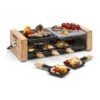 Chateaubriand Nuovo Raclette 1200W Aluminium / Stein 8 Personen Holz -Haushaltsgeräte Förderung 10032729 yy 0001 titel