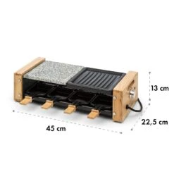 Chateaubriand Nuovo Raclette 1200W Aluminium / Stein 8 Personen Holz 15 Chateaubriand Nuovo Raclette 1200W Aluminium / Stein 8 Personen Holz -Haushaltsgeräte Förderung 10032729 yy 0007 logo