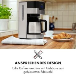 Kaffeemaschine Arabica 800W EasyTouch Control Silber/schwarz 10 Kaffeemaschine Arabica 800W EasyTouch Control Silber/schwarz -Haushaltsgeräte Förderung 10032772 de 0002 logo