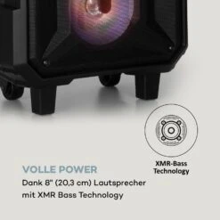 CenterStage 8 Mobiler Karaoke-Lautsprecher, 40 W, 14,1" Display, Funk-Mikro -Haushaltsgeräte Förderung 10032834 de 0007 logo