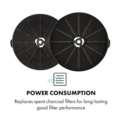 Aktivkohlefilter Für Dunstabzugshauben 2 Filter Umluftbetrieb Ø18,5 Cm -Haushaltsgeräte Förderung 10032843 yy 0003 logo Klarstein Aktivkohlefilter fuer Dunstabzugshauben