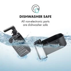 AeroVital Heißluftfritteuse 1700W 5,4 Liter Timer Edelstahl Silber -Haushaltsgeräte Förderung 10032848 yy 0008 logo Klarstein AeroVital Heissluftfritteuse silber reedit