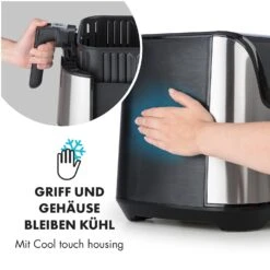 AeroVital Deluxe Heißluftfritteuse 1700W 5,4 Liter Edelstahl -Haushaltsgeräte Förderung 10032849 de 0006 logo