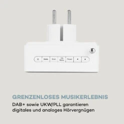 DigiPlug DAB Steckdosen-Radio, DAB+, UKW/PLL, BT, LCD-Display, Weiß 12 DigiPlug DAB Steckdosen-Radio, DAB+, UKW/PLL, BT, LCD-Display, Weiß -Haushaltsgeräte Förderung 10032857 de 0003 logo