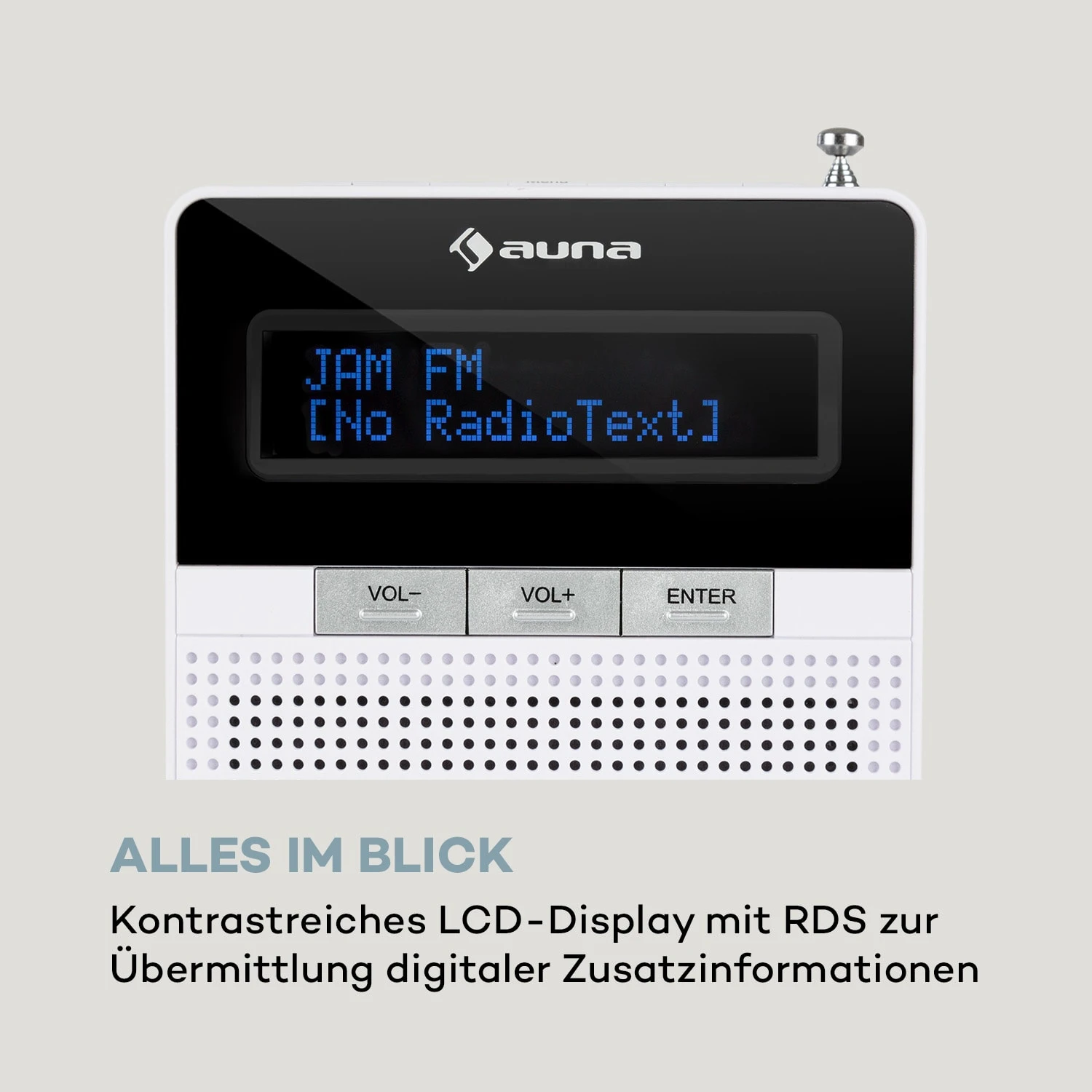 DigiPlug DAB Steckdosen-Radio, DAB+, UKW/PLL, BT, LCD-Display, Weiß 7 DigiPlug DAB Steckdosen-Radio, DAB+, UKW/PLL, BT, LCD-Display, Weiß - Image 5