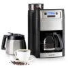 Aromatica II Duo Kaffeemaschine, Integriertes Mahlwerk, 1,25 L Silber 1 Aromatica II Duo Kaffeemaschine, Integriertes Mahlwerk, 1,25 L Silber -Haushaltsgeräte Förderung 10032865 yy 0001 titel Klarstein Aromatica II Duo Kaffeemaschine schwarz