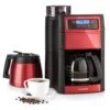 Aromatica II Duo Kaffeemaschine, Integriertes Mahlwerk, 1,25 L, Rot -Haushaltsgeräte Förderung 10032866 yy 0001 titel Klarstein Aromatica II Duo Kaffeemaschine rot