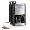 Aromatica II Kaffeemaschine, Mahlwerk, 1,25 L, Silber -Haushaltsgeräte Förderung 10032872 yy 0001 titel Klarstein Aromatica II Kaffeemaschine silber