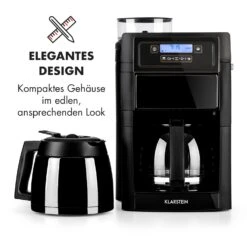 Aromatica II Set Kaffeemaschine, Mahlwerk, 1,25 L, Schwarz -Haushaltsgeräte Förderung 10032874 de 0003 logo