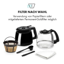 Aromatica II Set Kaffeemaschine, Mahlwerk, 1,25 L, Schwarz -Haushaltsgeräte Förderung 10032874 de 0004 logo