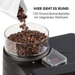 Aromatica II Set Kaffeemaschine, Mahlwerk, 1,25 L, Schwarz -Haushaltsgeräte Förderung 10032874 de 0008 logo