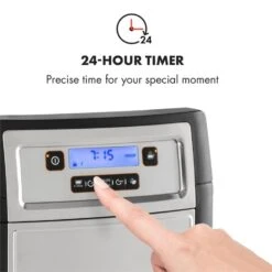 Aromatica II Thermo Kaffeemaschine, Mahlwerk, 1,25 L, Silber 17 Aromatica II Thermo Kaffeemaschine, Mahlwerk, 1,25 L, Silber -Haushaltsgeräte Förderung 10032875 yy 0005 logo Klarstein Aromatica II Thermo Kaffeemaschine silber