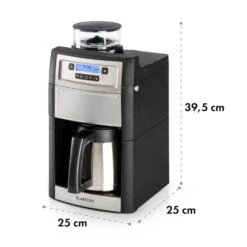 Aromatica II Thermo Kaffeemaschine, Mahlwerk, 1,25 L, Silber 23 Aromatica II Thermo Kaffeemaschine, Mahlwerk, 1,25 L, Silber -Haushaltsgeräte Förderung 10032875 yy 0011 logo Klarstein Aromatica II Thermo Kaffeemaschine silber