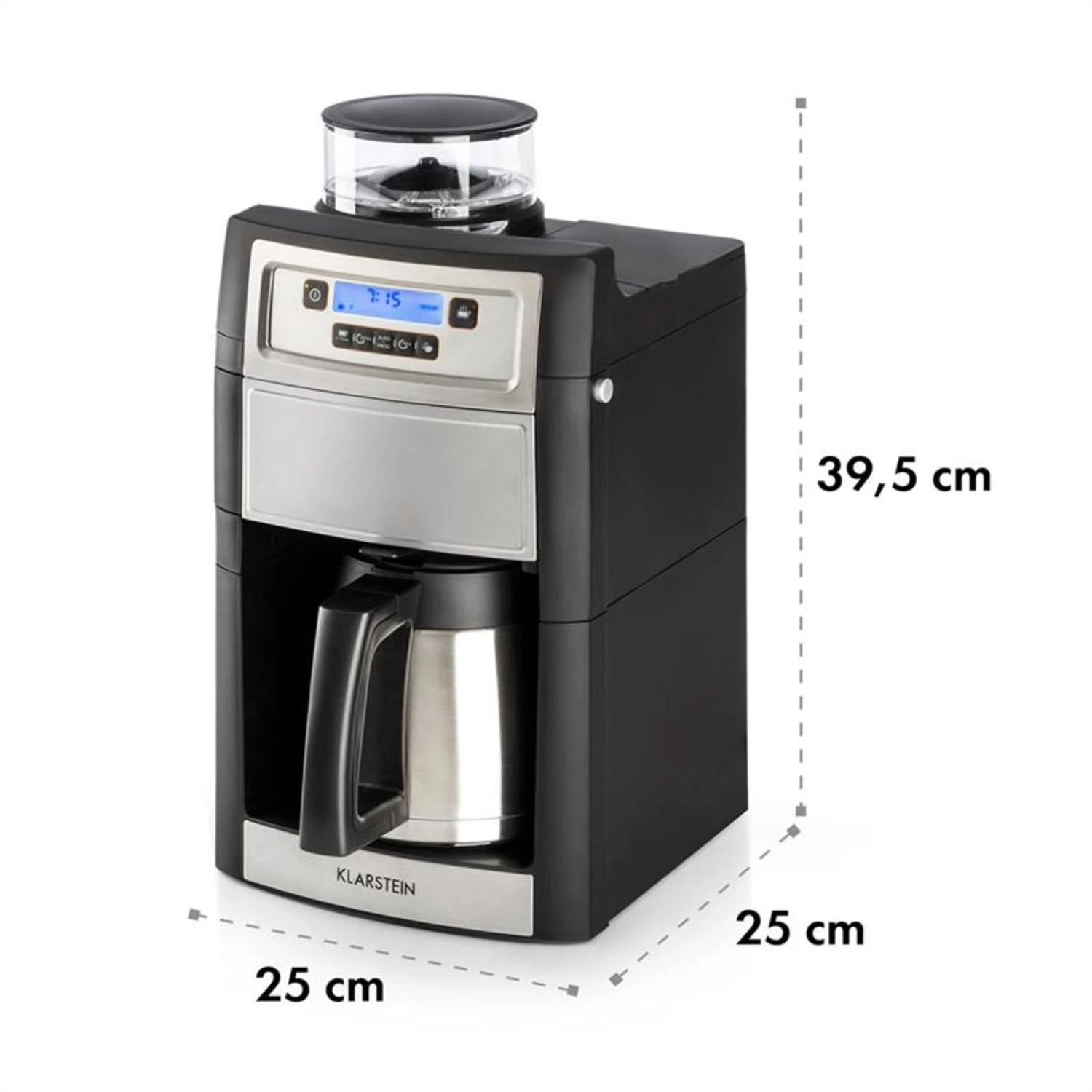 Aromatica II Thermo Kaffeemaschine, Mahlwerk, 1,25 L, Silber 13 Aromatica II Thermo Kaffeemaschine, Mahlwerk, 1,25 L, Silber - Image 11