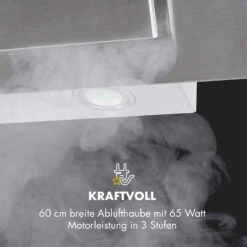 Athena Dunstabzugshaube 60cm Abluft: 350 M³/h LED Edelstahl -Haushaltsgeräte Förderung 10032904 de 0008 logo