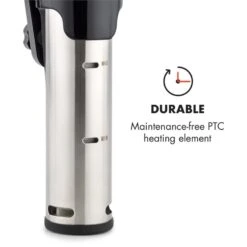 Quickstick Flex 1300W 3D Circulating 0-95 °C IPX7 Timer Schwarz -Haushaltsgeräte Förderung 10032905 yy 0008 logo Klarstein Quickstick Flex schwarz reedit