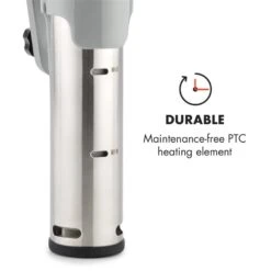 Quickstick Flex 1300W 3D Circulating 0-95 °C IPX7 Timer Silber 19 Quickstick Flex 1300W 3D Circulating 0-95 °C IPX7 Timer Silber -Haushaltsgeräte Förderung 10032906 yy 0008 logo Klarstein Quickstick Flex silber