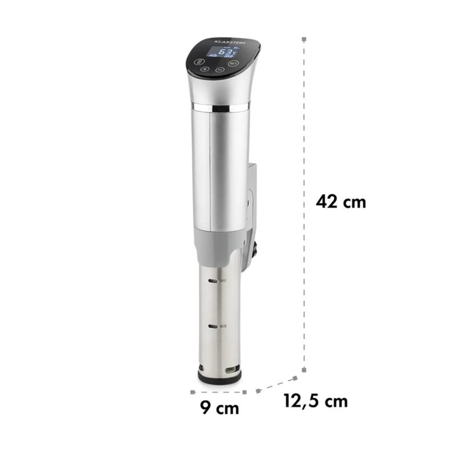 Quickstick Flex 1300W 3D Circulating 0-95 °C IPX7 Timer Silber 12 Quickstick Flex 1300W 3D Circulating 0-95 °C IPX7 Timer Silber - Image 10