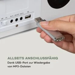 Silver Star Stereo Internet DAB+/UKW Radio, WiFi, BT, DAB+/UKW, Weiß -Haushaltsgeräte Förderung 10032917 de 0007 logo