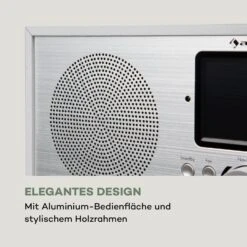 Silver Star Stereo Internet DAB+/UKW Radio, WiFi, BT, DAB+/UKW, Weiß -Haushaltsgeräte Förderung 10032917 de 0008 logo
