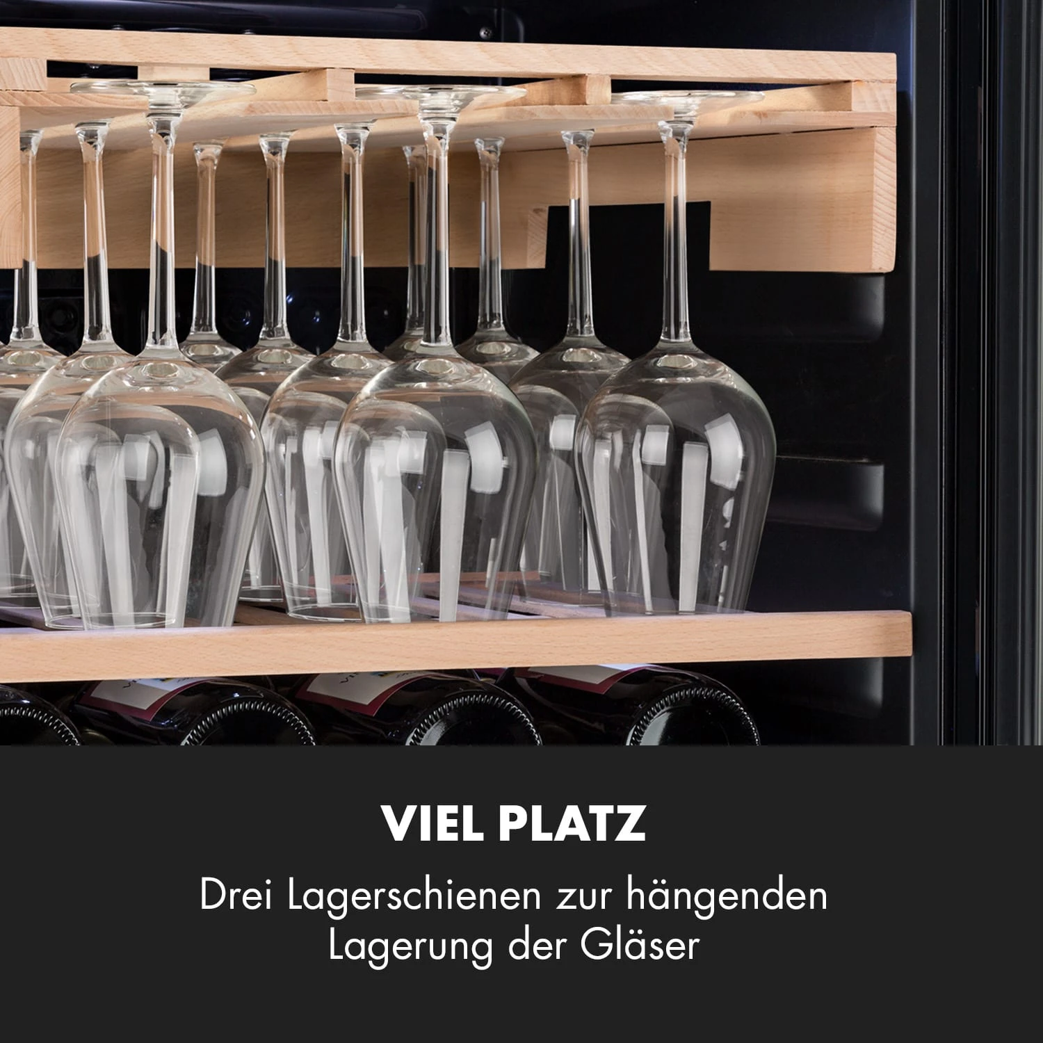 Barossa 77D Weinglas-Regal Zubehör Regalboden Für Weingläser Echtholz 5 Barossa 77D Weinglas-Regal Zubehör Regalboden Für Weingläser Echtholz - Image 3