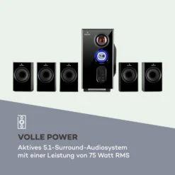 Concept 520 5.1 Lautsprechersystem 75W RMS OneSide Subwoofer BT USB SD 13 Concept 520 5.1 Lautsprechersystem 75W RMS OneSide Subwoofer BT USB SD -Haushaltsgeräte Förderung 10033066 de 0003 logo