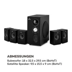 Concept 520 5.1 Lautsprechersystem 75W RMS OneSide Subwoofer BT USB SD 19 Concept 520 5.1 Lautsprechersystem 75W RMS OneSide Subwoofer BT USB SD -Haushaltsgeräte Förderung 10033066 de 0009 logo