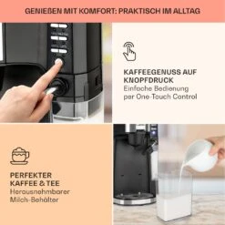 Baristomat 2-in-1-Heißgetränkeautomat Kaffee Tee Milchschaum 12 Baristomat 2-in-1-Heißgetränkeautomat Kaffee Tee Milchschaum -Haushaltsgeräte Förderung 10033138 de 0003 usp